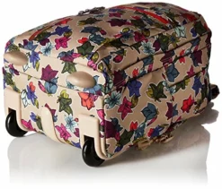 Vera Bradley Women's Lighten Up Rolling-Backpack, Falling Flowers Neutral -Cole Haan Shop 61NiH4x7hpL
