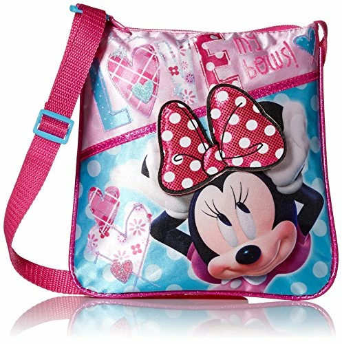 Disney Girls' Minnie Crossbody Love My Bows, Pink 2 Disney Girls' Minnie Crossbody Love My Bows, Pink - Image 2