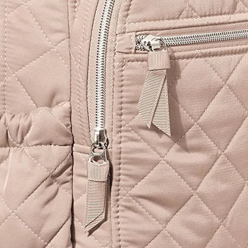 Vera Bradley Performance Twill Campus Backpack, Dover Mauve 5 Vera Bradley Performance Twill Campus Backpack, Dover Mauve - Image 5
