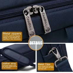 CoolBELL 17.3 Inch Laptop Messenger Bag Multi-Functional Briefcase Multi-Compartment Handbag -Cole Haan Shop 61SjNNds2EL