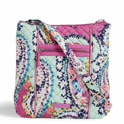Vera Bradley Iconic Hipster Crossbody Bag, Signature Cotton, Wildflower Paisley -Cole Haan Shop 61 2BOn1Il4hL