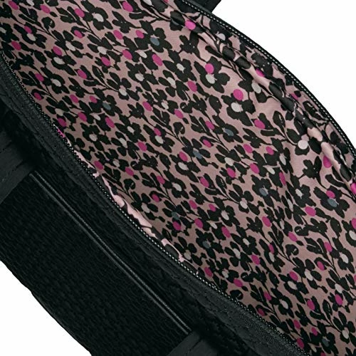 Vera Bradley Women's Microfiber Slim Laptop Case, Classic Black 4 Vera Bradley Women's Microfiber Slim Laptop Case, Classic Black - Image 4