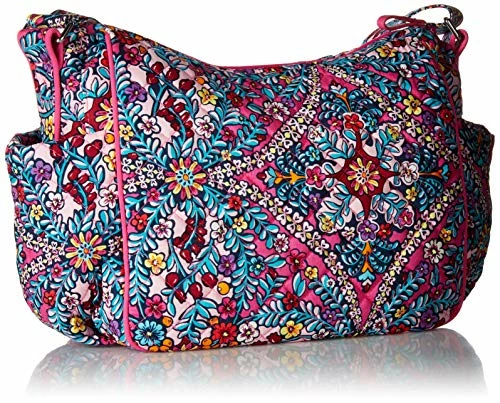 Vera Bradley Iconic On The Go Crossbody, Signature Cotton, Kaleidoscope 3 Vera Bradley Iconic On The Go Crossbody, Signature Cotton, Kaleidoscope - Image 3