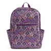 Vera Bradley Women's Lighten Up Grand Backpack, Dream Diamonds