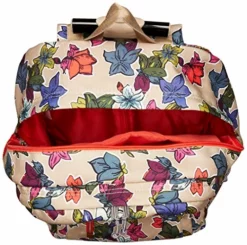 Vera Bradley Women's Lighten Up Rolling-Backpack, Falling Flowers Neutral -Cole Haan Shop 61uoqDm7p6L