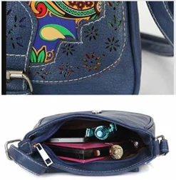 Bibitime Hollow Flower Design Ethnic & Leopard Cross Body Bags Phone Change Bag Handbag Messenger -Cole Haan Shop 61vbBpxAQ5L