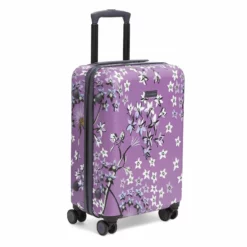 Vera Bradley Hardside Small Spinner, Lavender Dandelion -Cole Haan Shop 710S 2BJHvDQL