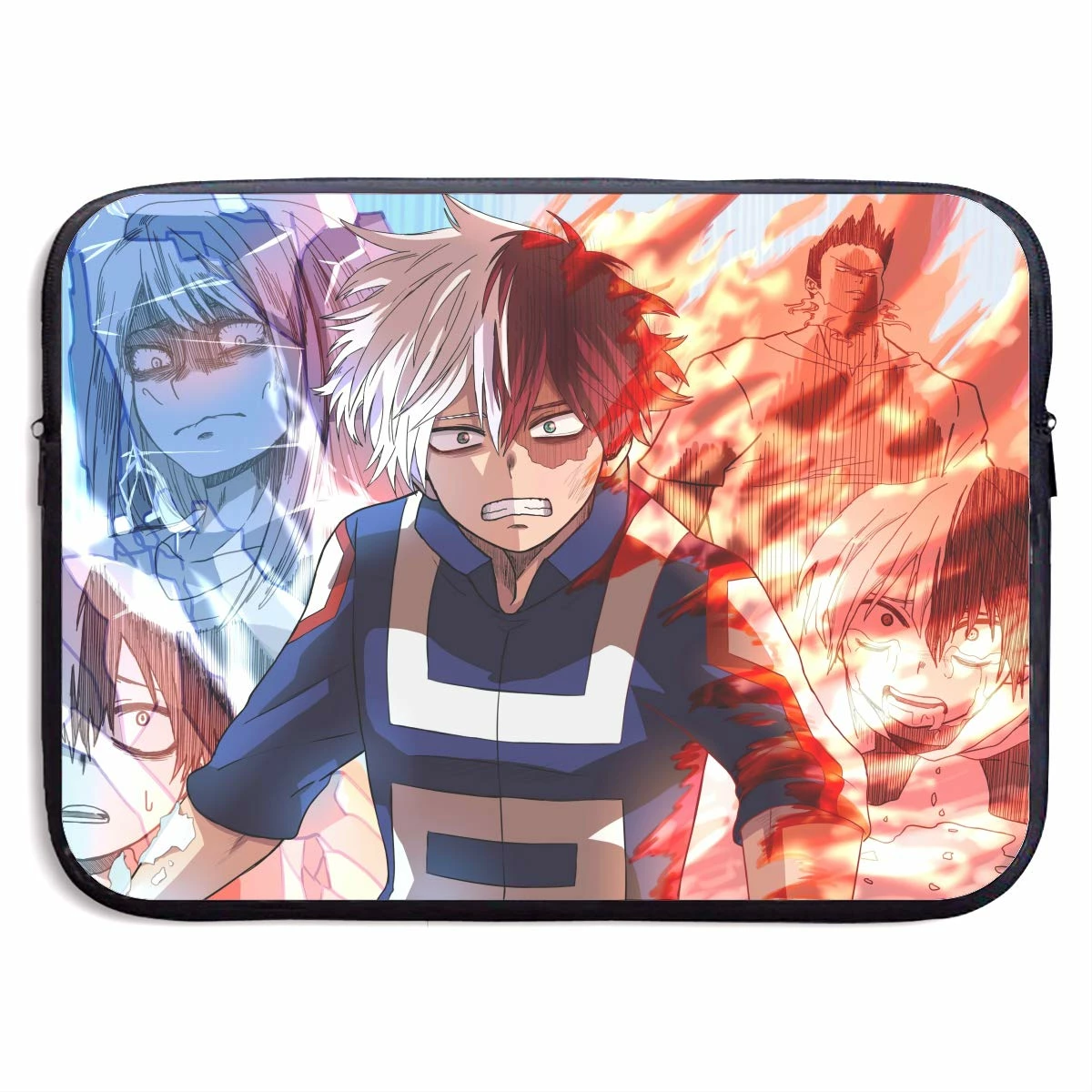 My Hero Academia Todoroki-Shouto Anime Customs Tablet Bag Sleeve Handbag For 13 Inch 15 Inch Tablet, Notebook Computer Fashion Message Bag Laptop Shoulder Bag 1 My Hero Academia Todoroki-Shouto Anime Customs Tablet Bag Sleeve Handbag For 13 Inch 15 Inch Tablet, Notebook Computer Fashion Message Bag Laptop Shoulder Bag