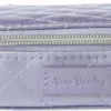 Vera Bradley Women's Iconic Travel Pill Case Lavender Pearl One Size