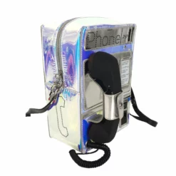 Betsey Johnson Phone Tag Kitsch Pay Phone (Works!) Crossbody, Iridescent Multi -Cole Haan Shop 71ThbYtAkOL