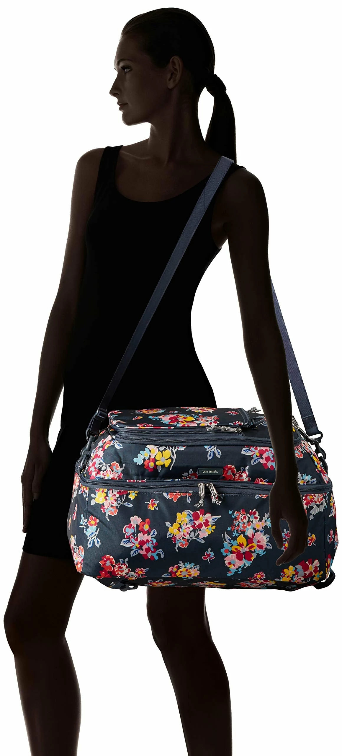 Vera Bradley Lighten Up Convertible, Tossed Posies 2 Vera Bradley Lighten Up Convertible, Tossed Posies - Image 2