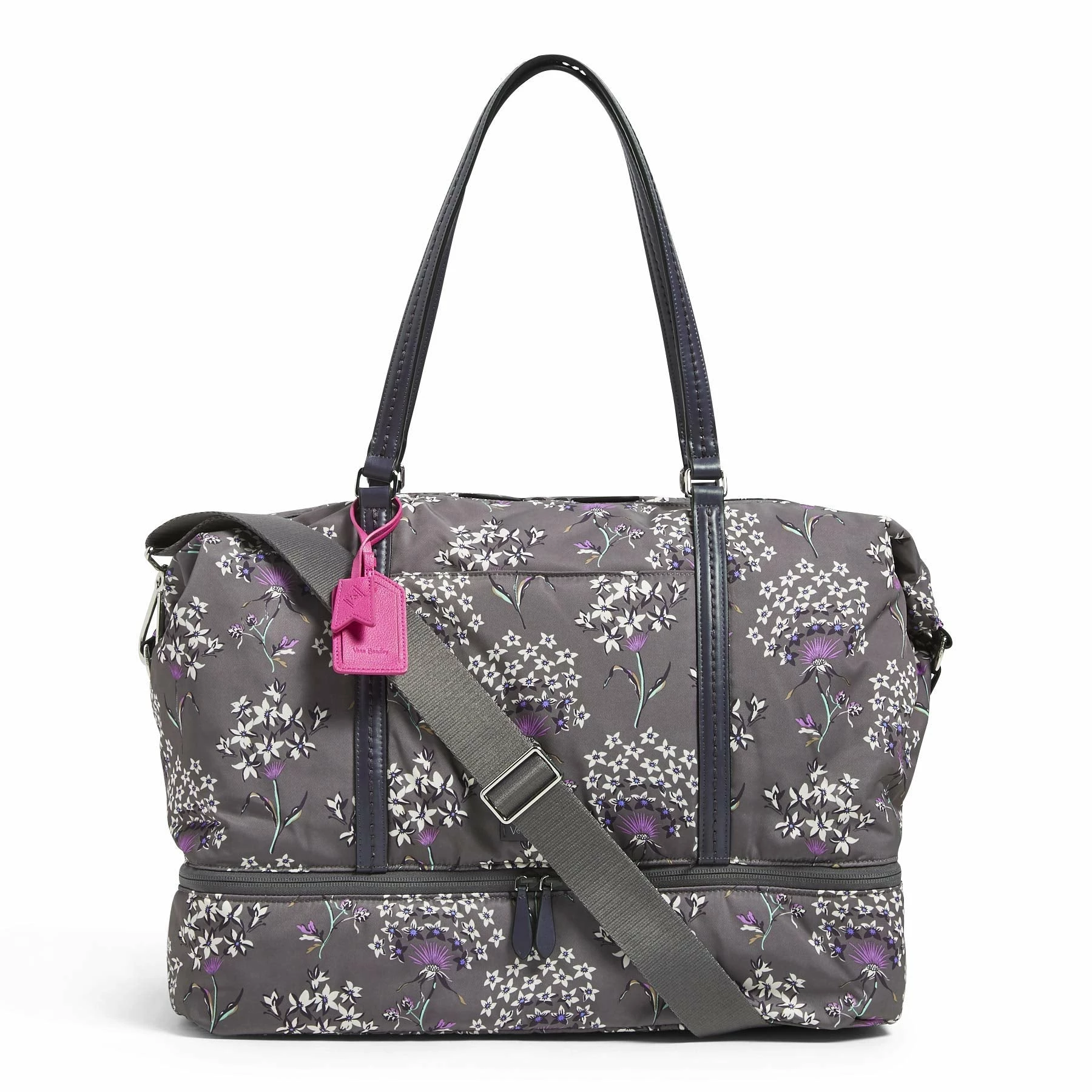 Vera Bradley Women's Midtown Travel Bag, Dandelion Wishes, One Size 1 Vera Bradley Women's Midtown Travel Bag, Dandelion Wishes, One Size