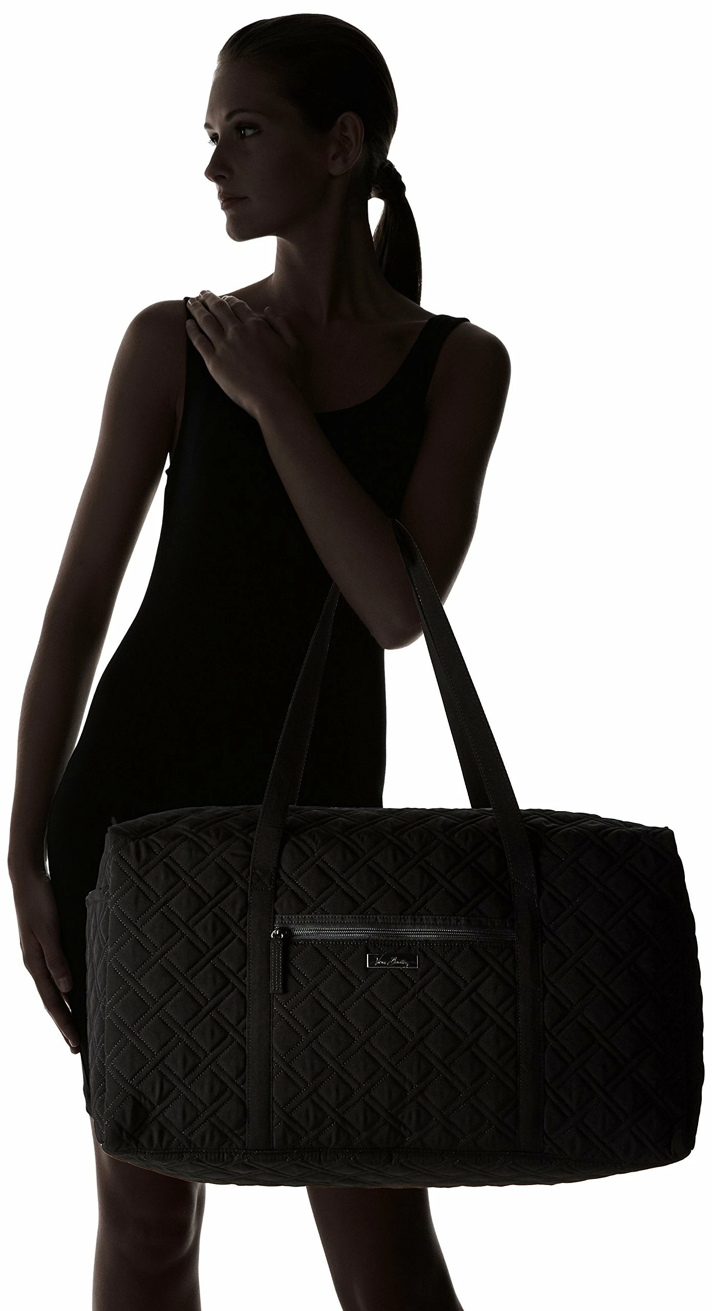 Vera Bradley Large Duffle Classic Black 2 Vera Bradley Large Duffle Classic Black - Image 2