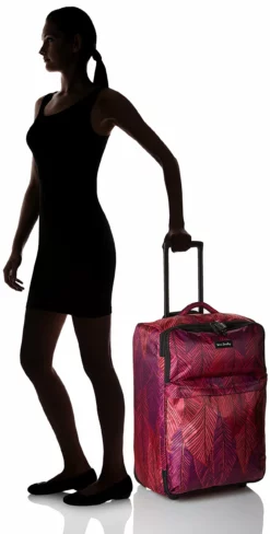 Vera Bradley Women's Foldable Large, Banana Leaves Fuchsia -Cole Haan Shop 81YSsr2pX2L