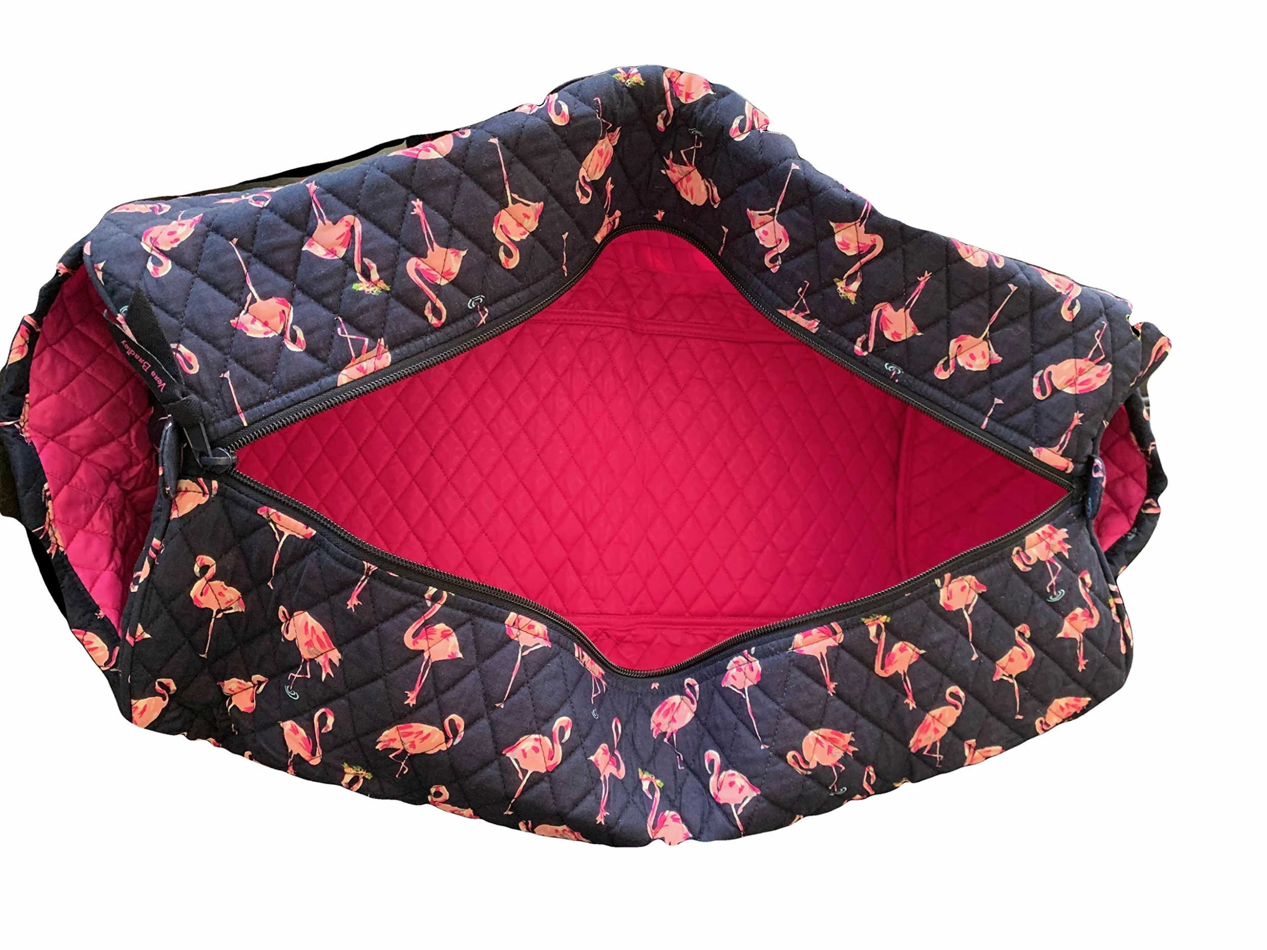 Vera Bradley Large Traveler Duffel - Flamingo Fiesta 2 Vera Bradley Large Traveler Duffel - Flamingo Fiesta - Image 2