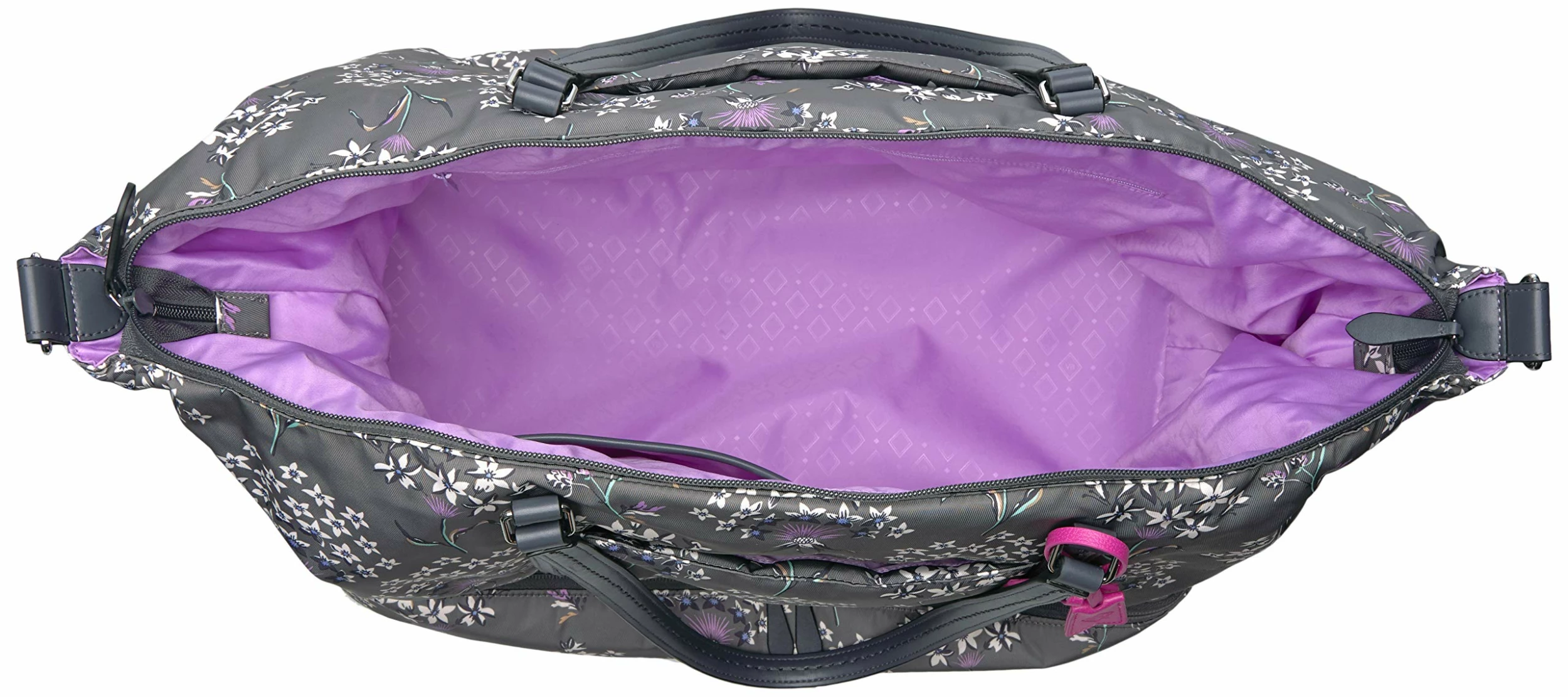 Vera Bradley Women's Midtown Travel Bag, Dandelion Wishes, One Size 3 Vera Bradley Women's Midtown Travel Bag, Dandelion Wishes, One Size - Image 3