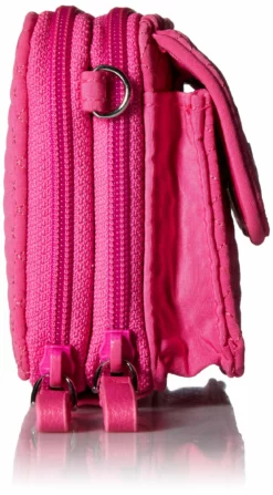 Vera Bradley Microfiber RFID All In One Crossbody, Rose Petal -Cole Haan Shop 81k9nfCiL2L