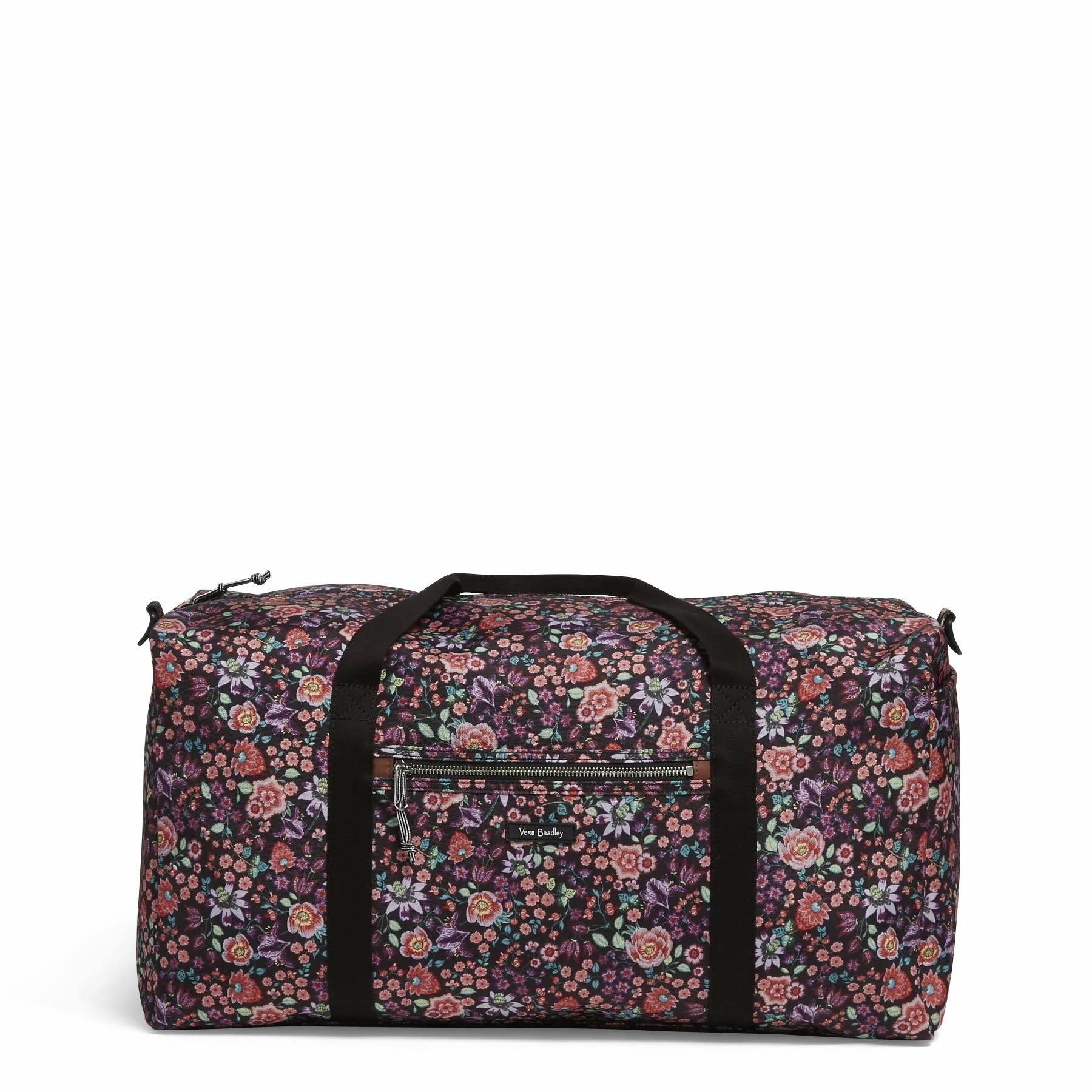 Vera Bradley Lighten Up Large Travel Duffel, Petite Vines 6 Vera Bradley Lighten Up Large Travel Duffel, Petite Vines - Image 6
