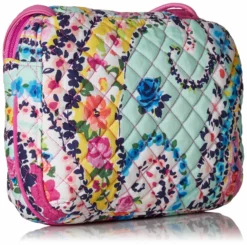 Vera Bradley Iconic Rfid Little Crossbody, Signature Cotton,Wildflower Paisley -Cole Haan Shop 91Zbpsnqc6L