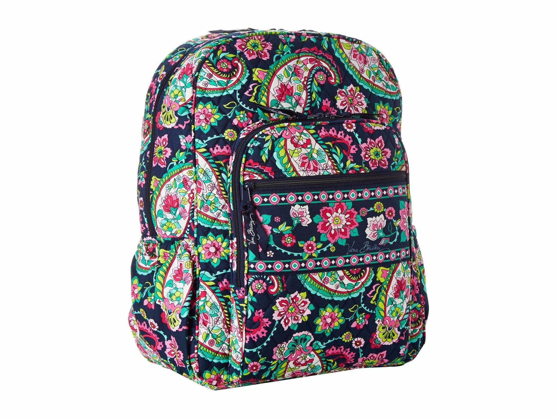 Vera Bradley Campus Backpack (Petal Paisley) 1 Vera Bradley Campus Backpack (Petal Paisley)