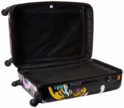 Vera Bradley Hardside Large Spinner, Butterfly Flutter Black -Cole Haan Shop 91zHKvy hvL