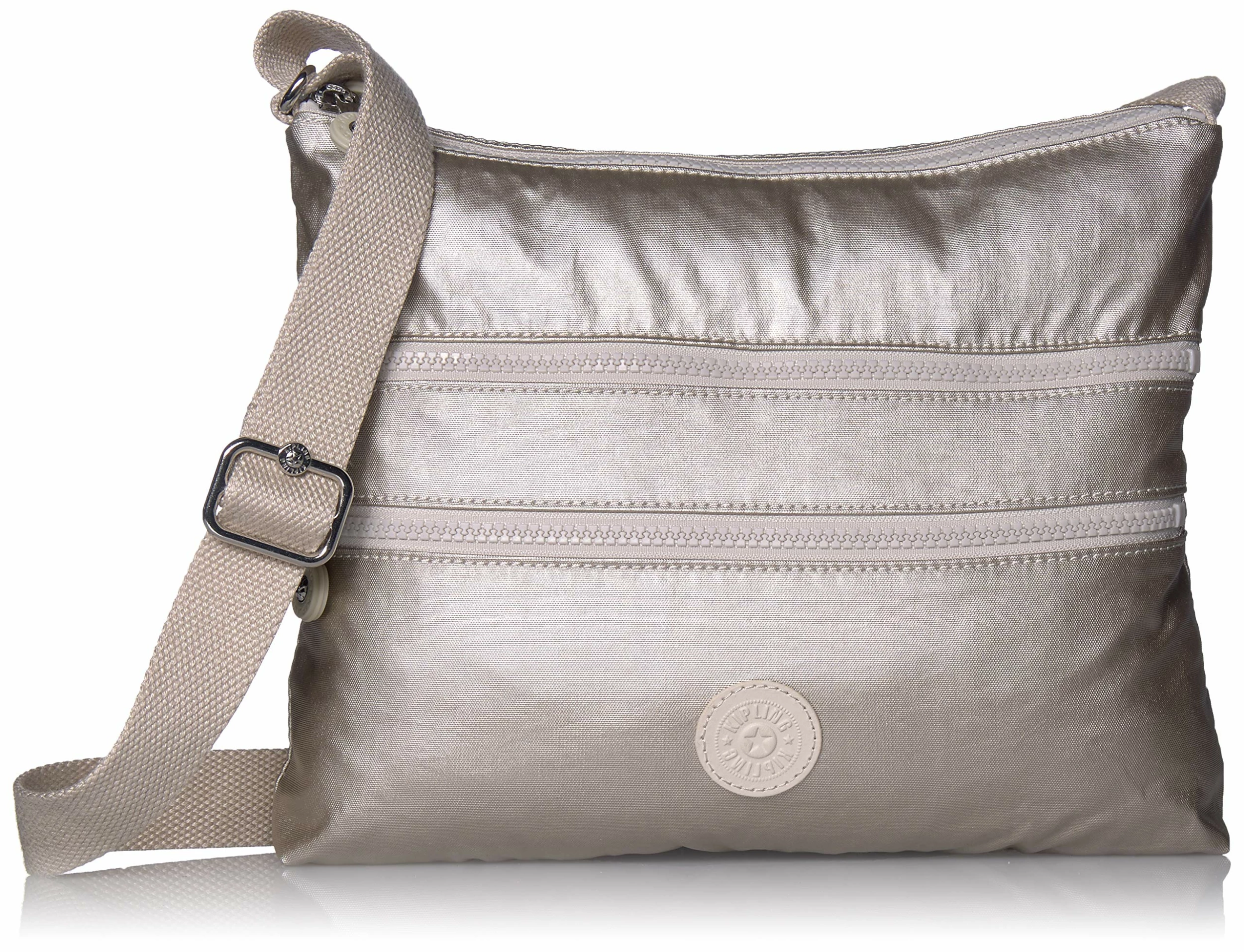 Kipling Women's Alvar Crossbody Bag, Cloud Metal, One Size 1 Kipling Women's Alvar Crossbody Bag, Cloud Metal, One Size