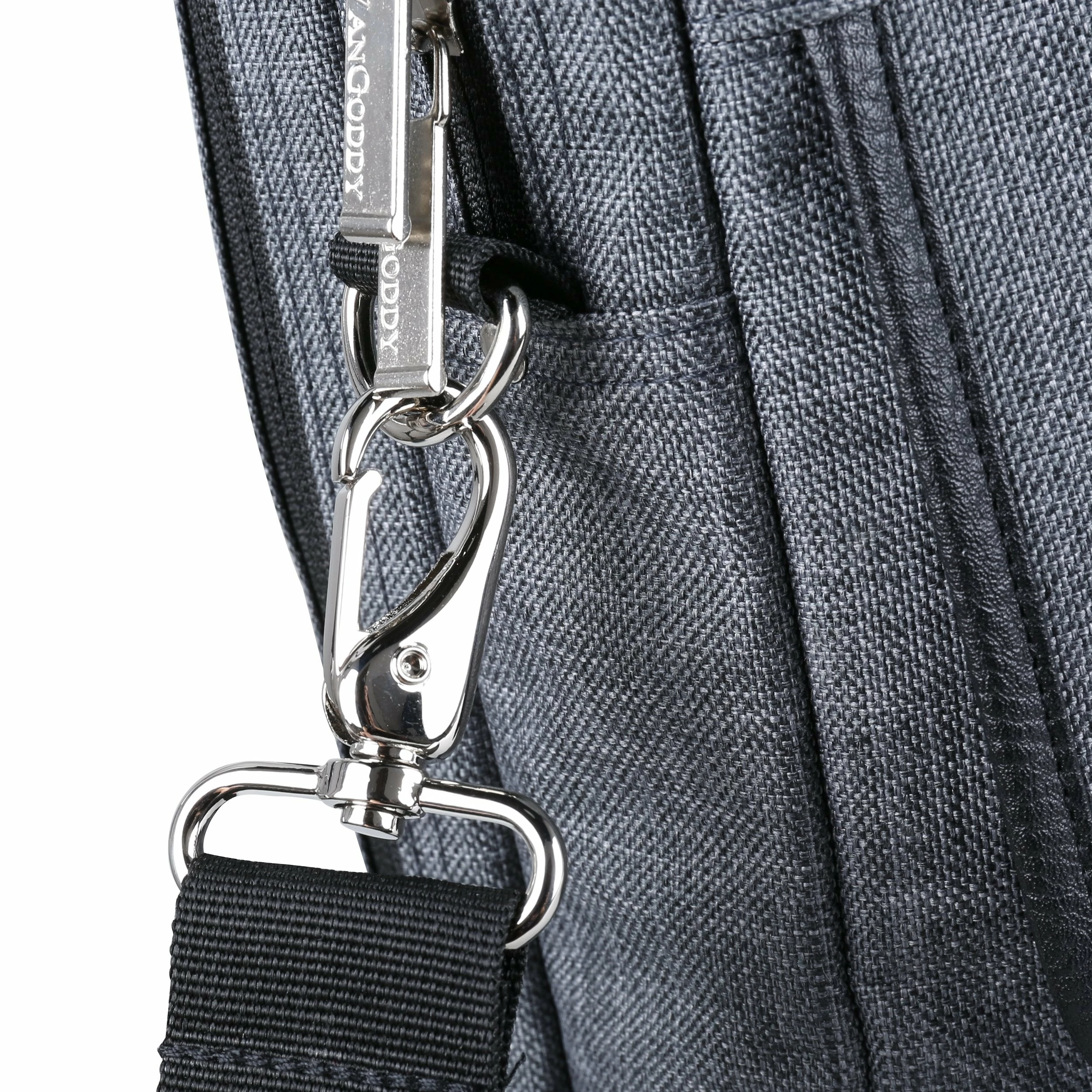 Vangoddy Chrono Grey Rugged Tote Crossbody Shoulder Bag For Lenovo Flex 3 | IdeaPad | ThinkPad E L P Series 15.6" Laptop + Sync And Charge Cable 2 Vangoddy Chrono Grey Rugged Tote Crossbody Shoulder Bag For Lenovo Flex 3 | IdeaPad | ThinkPad E L P Series 15.6" Laptop + Sync And Charge Cable - Image 2