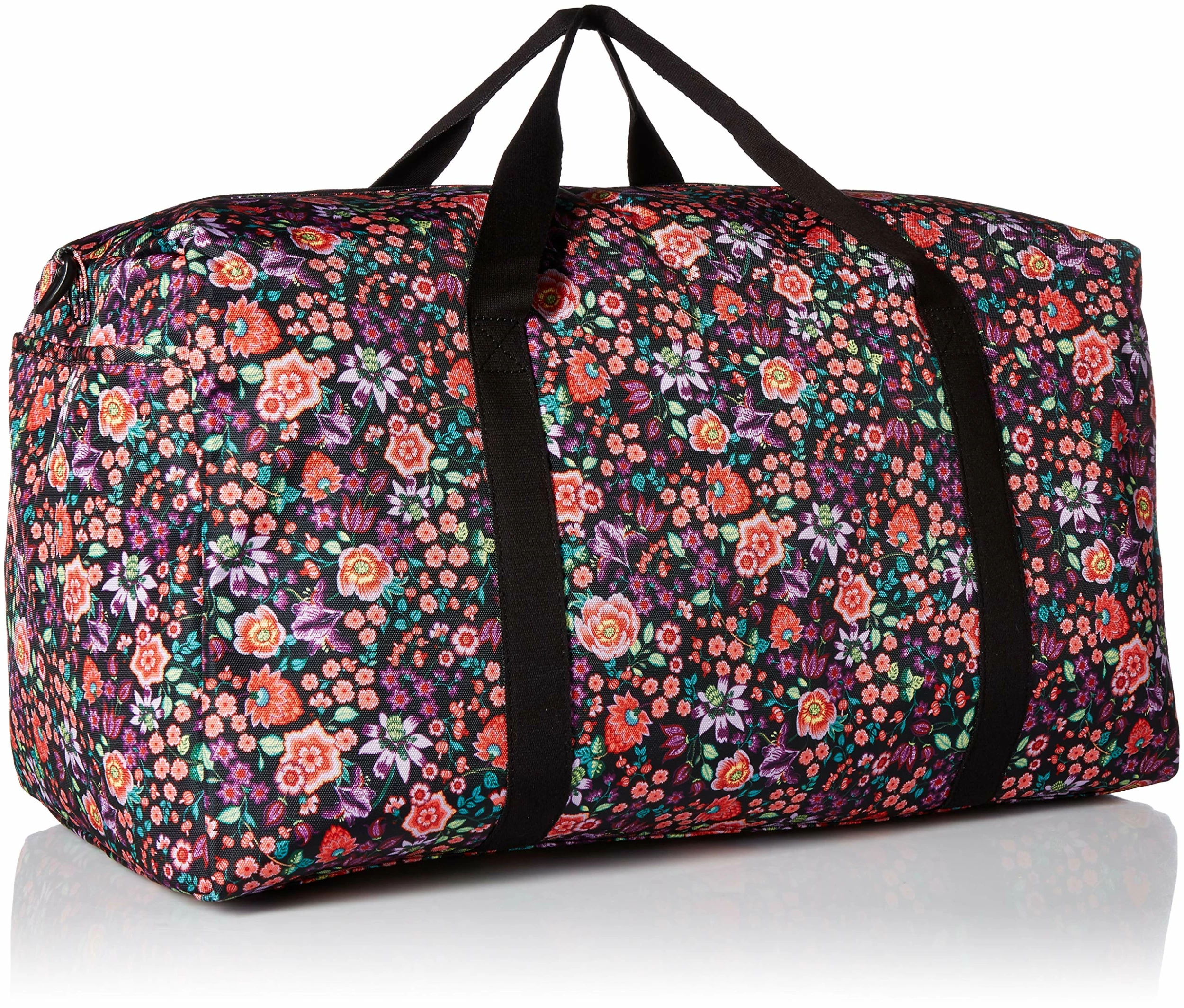 Vera Bradley Lighten Up Large Travel Duffel, Petite Vines 7 Vera Bradley Lighten Up Large Travel Duffel, Petite Vines - Image 7
