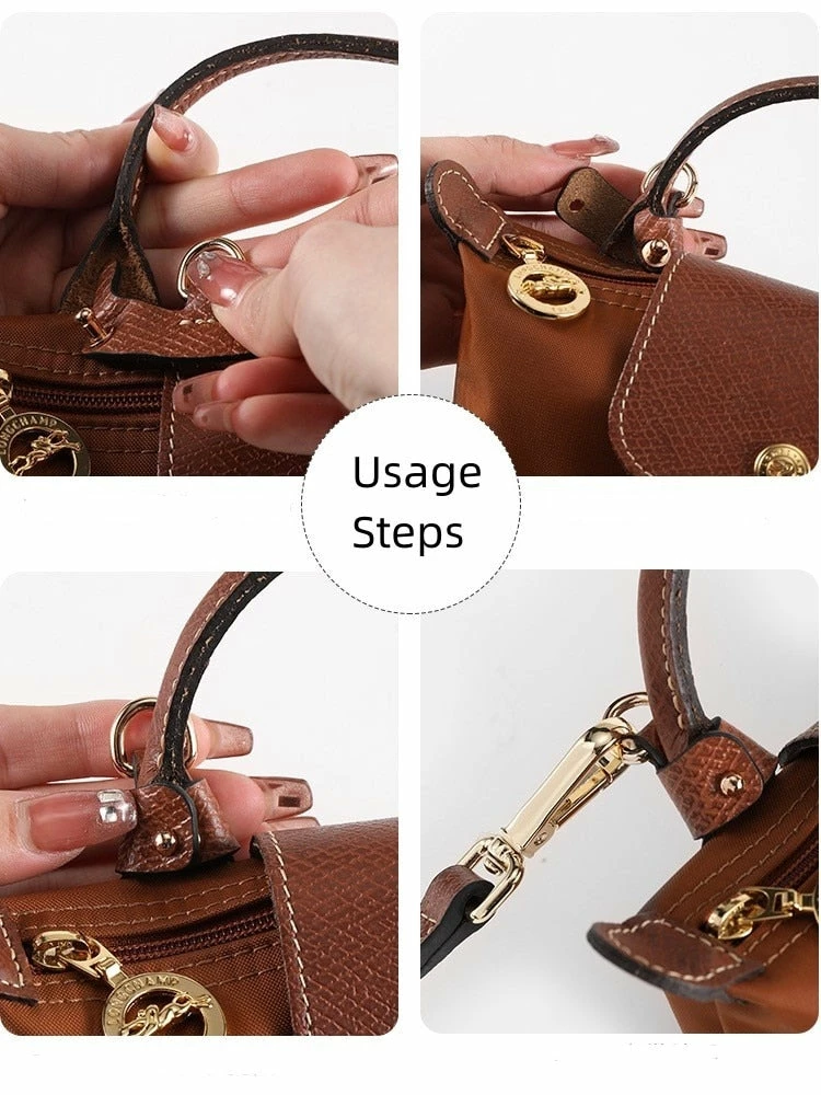 Bag Strap For Mini Longchamp Bag Shoulder Strap Dumpling Crossbody Bag 6 Bag Strap For Mini Longchamp Bag Shoulder Strap Dumpling Crossbody Bag - Image 6