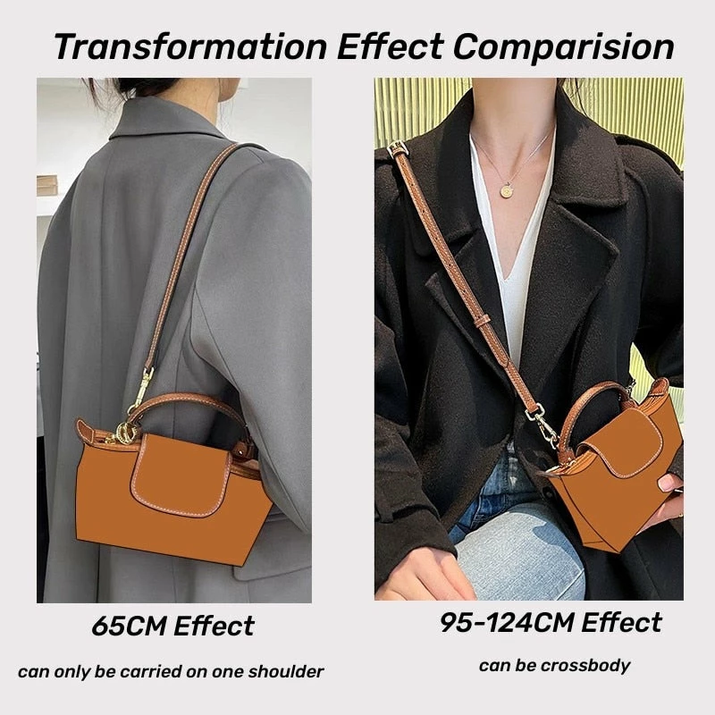 Bag Strap For Mini Longchamp Bag Shoulder Strap Dumpling Crossbody Bag 2 Bag Strap For Mini Longchamp Bag Shoulder Strap Dumpling Crossbody Bag - Image 2