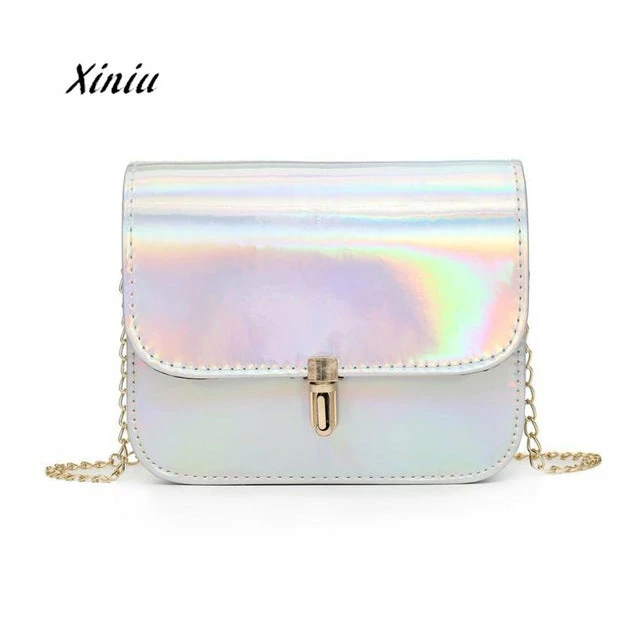 Fashion Shoulder Bag Women Laser Leather Crossbody 1 Fashion Shoulder Bag Women Laser Leather Crossbody