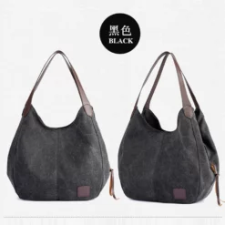 Women'S Canvas Handbags Vintage High Quality Female Hobos Single Shoulder Bags 9 Women'S Canvas Handbags Vintage High Quality Female Hobos Single Shoulder Bags -Cole Haan Shop product image 618041657