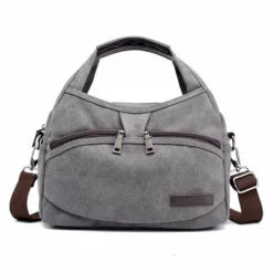 Vintage Canvas Bag Women Handbags Multi-Pocket Hobos Shoulder Bag Female Casual Tote Bag Ladies 11 Vintage Canvas Bag Women Handbags Multi-Pocket Hobos Shoulder Bag Female Casual Tote Bag Ladies -Cole Haan Shop product image 733534226
