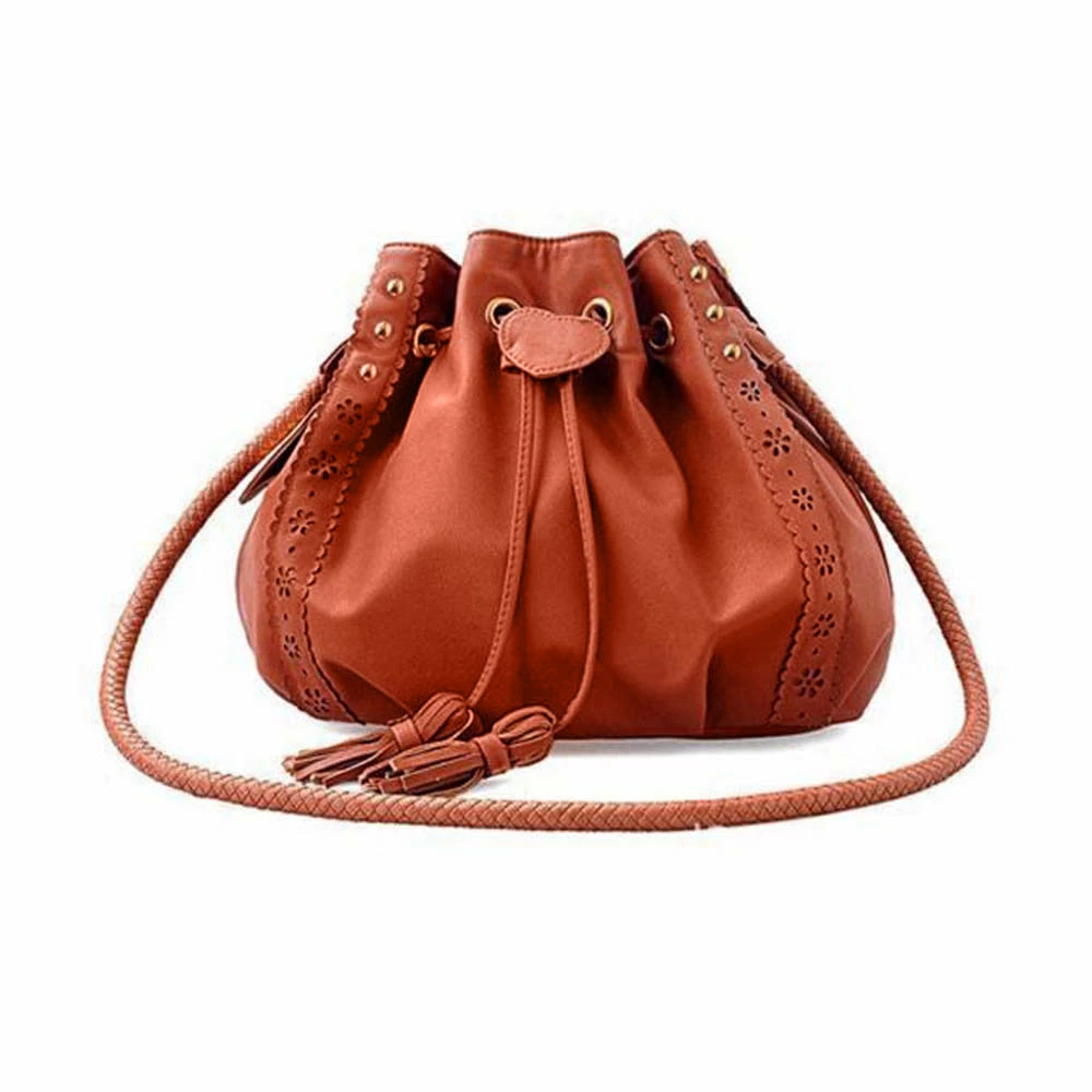 Lady Handbag Shoulder Bag Tote Purse Leather Women Messenger Hobo Bags 3 Lady Handbag Shoulder Bag Tote Purse Leather Women Messenger Hobo Bags - Image 3