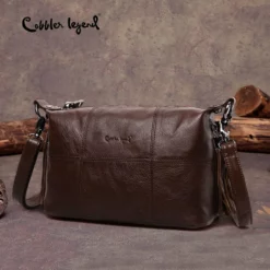 Cobbler Legend Hobo Women Bag Female Ladies' Genuine Leather Tassel Handbag Shoulder Crossbody Bags
